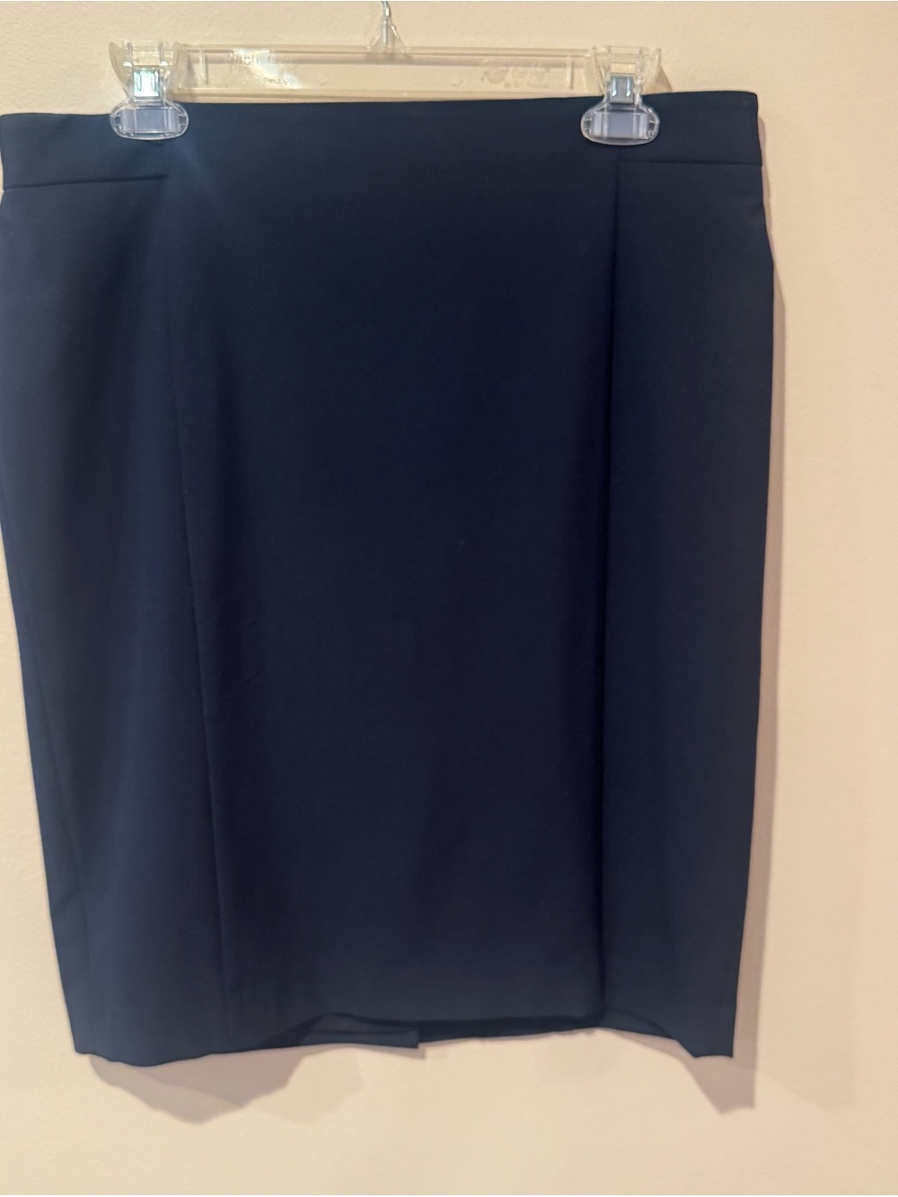 Ann Taylor Women's Petite Navy Pencil Skirt